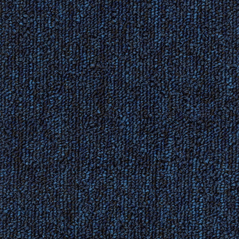 Teppichboden Limbo Schlinge Meterware auf Rolle dunkelblau 400 cm