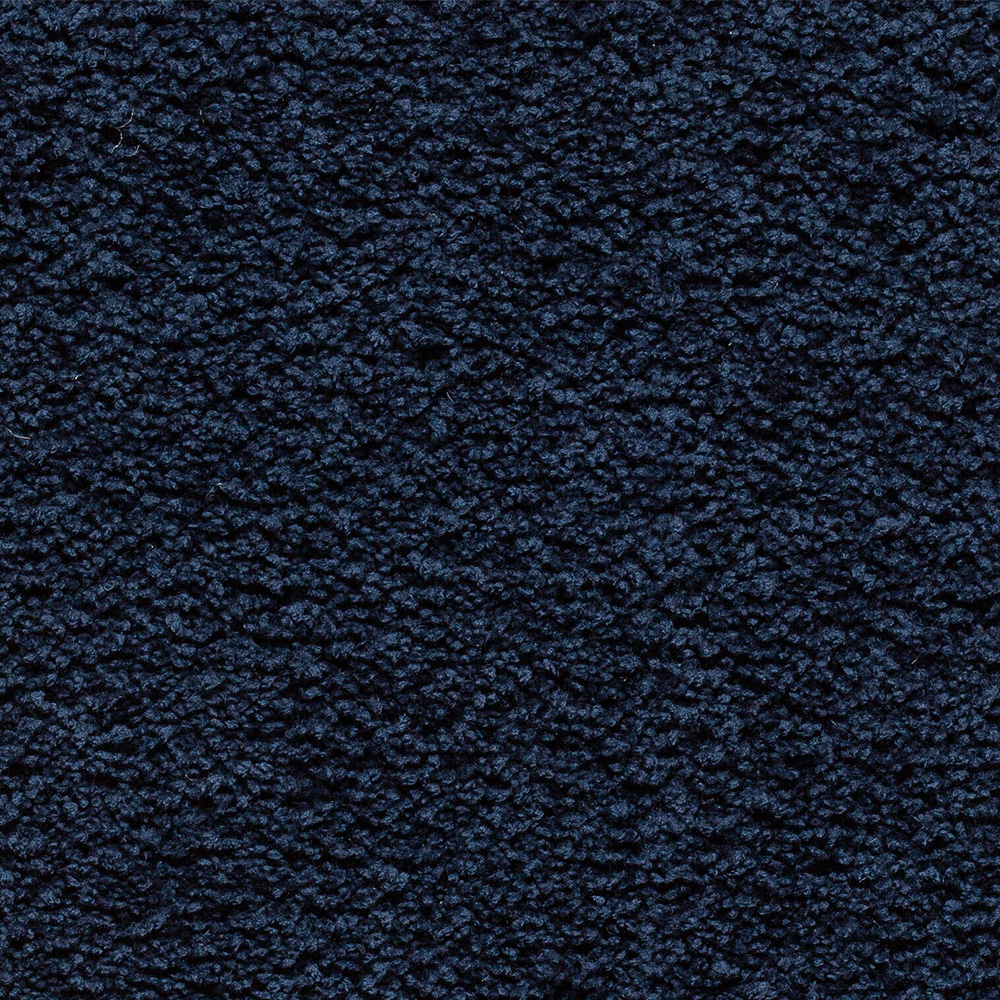 Teppichboden Santano Velours Meterware auf Rolle dunkelblau 500 cm