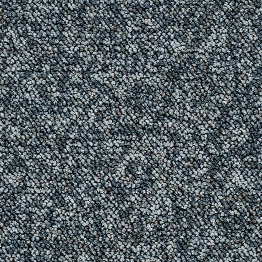 Teppichboden Magic Schlinge Meterware auf Rolle graublau 400 cm