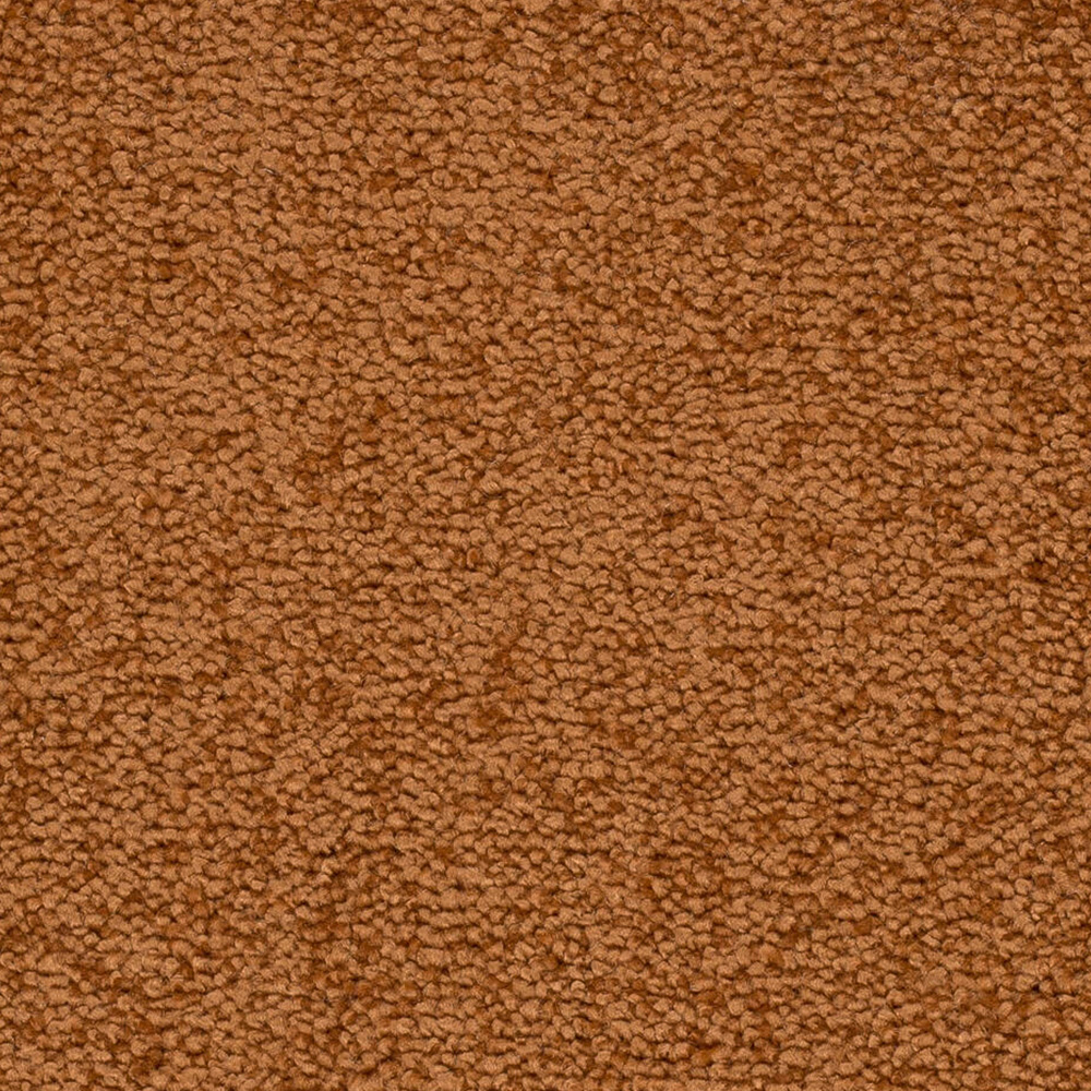 Teppichboden Plaza Velours Meterware auf Rolle terracotta 500 cm