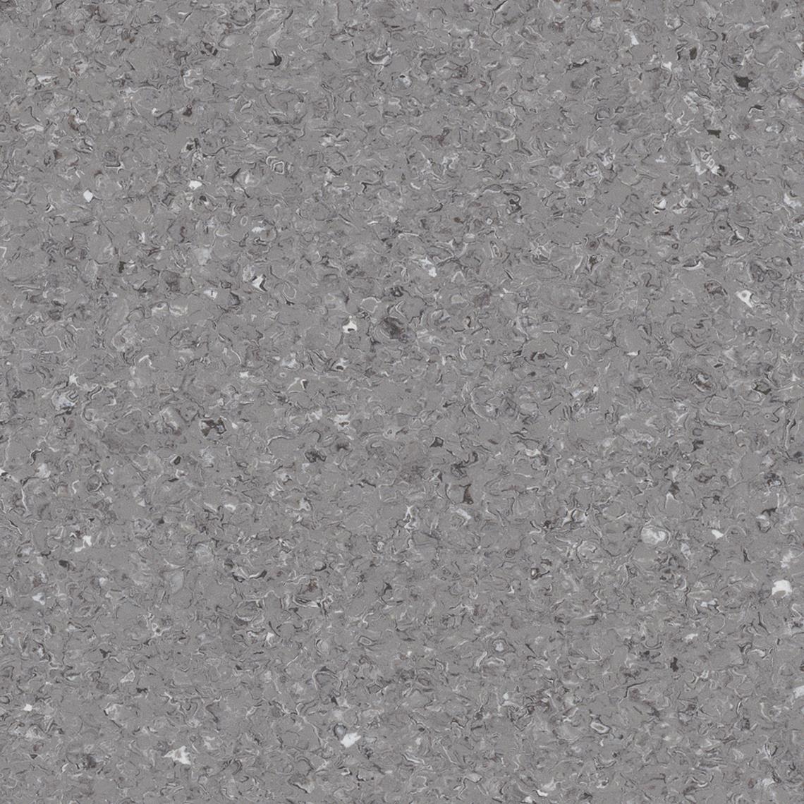 PVC-freier Bodenbelag Zero Steinstruktur Meterware auf Rolle 5703 Grau 145 cm